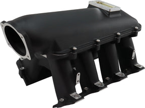 GM LS Modular Intake Manifold Cathedral Port Hi Rise EFI Black AF6263-5001 - Aeroflow