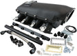 GM LS Modular Intake Manifold Rectangle Port Low Rise EFI Black AF6263-6000 - Aeroflow