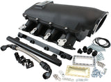 GM LS Modular Intake Manifold Rectangle Port Low Rise EFI Black AF6263-6000 - Aeroflow
