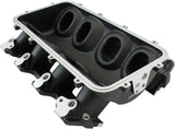 Low Rise EFI GM LS Base Intakemodular Manifold Cathedral Port Black AF679-5001 AF6279-5001 - Aeroflow