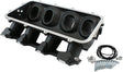 Low Rise Non EFI GM LS Base Modular Intake Mani Rectangle Port Black AF6279-6000 - Aeroflow