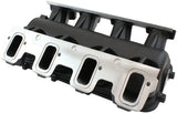 Low Rise Non EFI GM LS Base Modular Intake Mani Rectangle Port Black AF6279-6000 - Aeroflow