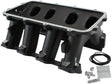 Hi Rise Non EFI GM LS Base Modular Intake Mani Rectangle Port Black AF6279-6002 - Aeroflow