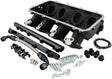 Low Rise EFI GM LS Base Intakemodular Manifold Rectangle Port Black AF6079-6003 AF6279-6003 - Aeroflow