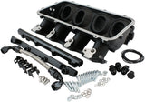 Low Rise EFI GM LS Base Intakemodular Manifold Rectangle Port Black AF6079-6003 AF6279-6003 - Aeroflow