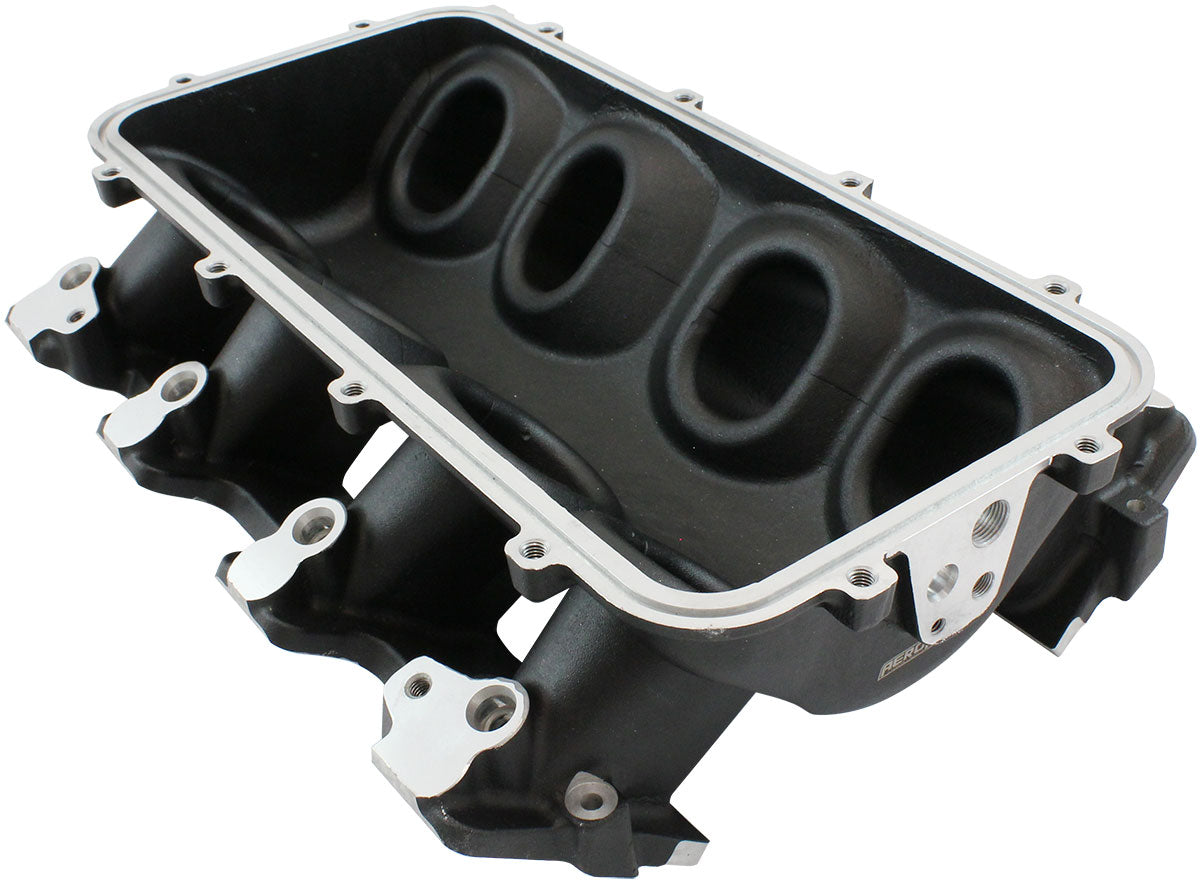 Low Rise EFI GM LS Base Intakemodular Manifold Rectangle Port Black AF6079-6003 AF6279-6003 - Aeroflow