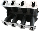 Hi Rise EFI GM LS Base Intake Modular Manifold Rectangle Port Black AF6279-6004 - Aeroflow