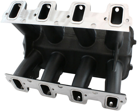 Hi Rise EFI GM LS Base Intake Modular Manifold Rectangle Port Black AF6279-6004 - Aeroflow