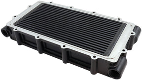 2-3/4" Water To Air Modular Manifold Intercooler -16AN ORB Black AF6288-0001 - Aeroflow