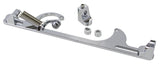 Billet Throttle Cable Bracket Chrome Suits 4150 Style AF64-2001C - Aeroflow