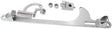 Billet Throttle Cable Bracket Silver Suits 4150 Style AF64-2001S - Aeroflow