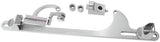 Billet Throttle Cable Bracket Silver Suits 4150 Style AF64 - 2001S - Aeroflow - Accelerator & Throttle Cables - Aeroflow