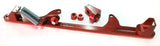 Billet Throttle Cable Bracket Red Suits 4500 Style AF64-2002R - Aeroflow
