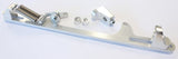 Billet Throttle Cable Bracket Silver Suits 4500 Style AF64 - 2002S - Aeroflow - Accelerator & Throttle Cables - Aeroflow