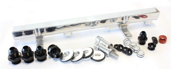 Fuel Rail Kit Suit SR20 S13 Polished Finish AF64-2009P - Aeroflow