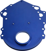 Billet Timing Cover 302 351C Blue AF64-2019 - Aeroflow