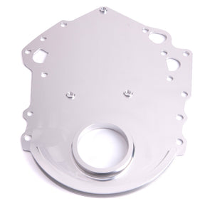 Billet Timing Cover 302 351C Silver AF64-2019S - Aeroflow
