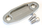 Billet Fuel Pump Block Off Chrome Suit 302 351C AF64-2020C - Aeroflow