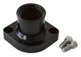 Billet Thermostat Housing Black Ford 351C Straight Up Clevelan -16ORB AF64-2021 Blk AF64-2021BLK - Aeroflow