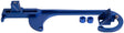 Billet Throttle Cable Bracket Blue Suits 4150 Style Carbs AF64-2026 - Aeroflow