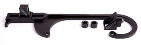 Billet Throttle Cable Bracket Black Suits 4150 Style Carbs AF64-2026BLK - Aeroflow