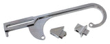 Billet Throttle Cable Bracket Chrome Suits 4150 Style Carbs AF64-2026C - Aeroflow