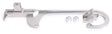 Billet Throttle Cable Bracket Silver Suits 4150 Style Carbs AF64-2026S - Aeroflow