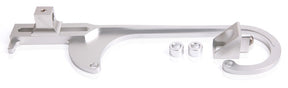 Billet Throttle Cable Bracket Silver Suits 4150 Style Carbs AF64-2026S - Aeroflow