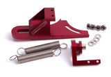 Throttle Return Spring Bracket Red Suits 4150 Style Carbs AF64-2031R - Aeroflow