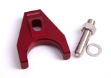 Billet Distributor Hold Down Red Bracket Suits All Chev AF64-2032R - Aeroflow