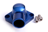 Billet Thermostat Housing SBC BBC Holden Blue Swivel AF64-2034 - Aeroflow