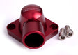 Billet Thermostat Housing SBC BBC Holden Red Swivel AF64-2034R - Aeroflow