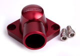 Billet Thermostat Housing SBC BBC Holden Red Swivel AF64-2034R - Aeroflow