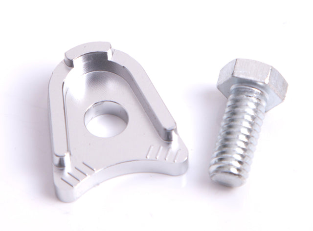 Billet Distributor Hold Down Silv Clamp Ford Windsor & 351C AF64-2035S - Aeroflow