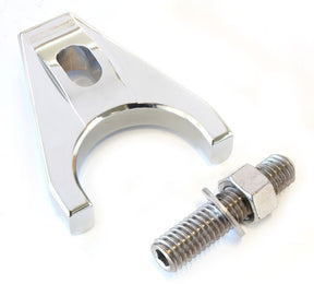 Billet Distributor Hold Down Chrome Clamp Suits Holden V8 AF64-2038C - Aeroflow
