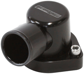 Billet Thermostat Housing Black Ford 351C 90 Deg Cleveland Swivel AF64-2039 Blk AF64-2039BLK - Aeroflow