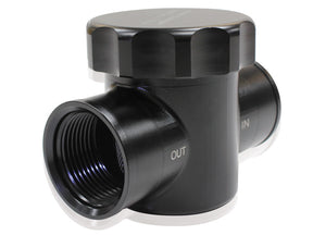 Billet Radiator Filter Black Fit To Radiator Hose Hoses 64-2043 AF64-2043 - Aeroflow