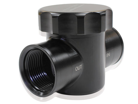 Billet Radiator Filter Black Fit To Radiator Hose Hoses 64-2043 AF64-2043 - Aeroflow