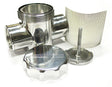 Polished Radiator Filter Polished Fit To Radiator Hose Hoses 64-2043P AF64-2043P - Aeroflow