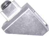 Throttle Trans Kick Down Brack Silver Suits TH700 Cable AF64 - 2054S - Aeroflow - Accelerator & Throttle Cables - Aeroflow