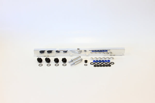 Fuel Rail Kit Suit Toyota 2JZSUITS 14mm Injectors Polished AF64-2059P - Aeroflow