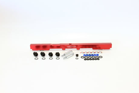 Fuel Rail Kit Suit Toyota 2JZSUITS 14mm Injectors Red AF64-2059R - Aeroflow