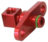 Fuel Rail Adapter Mitsu Evo 1040mm Centres, Evo x AF64-2068R - Aeroflow