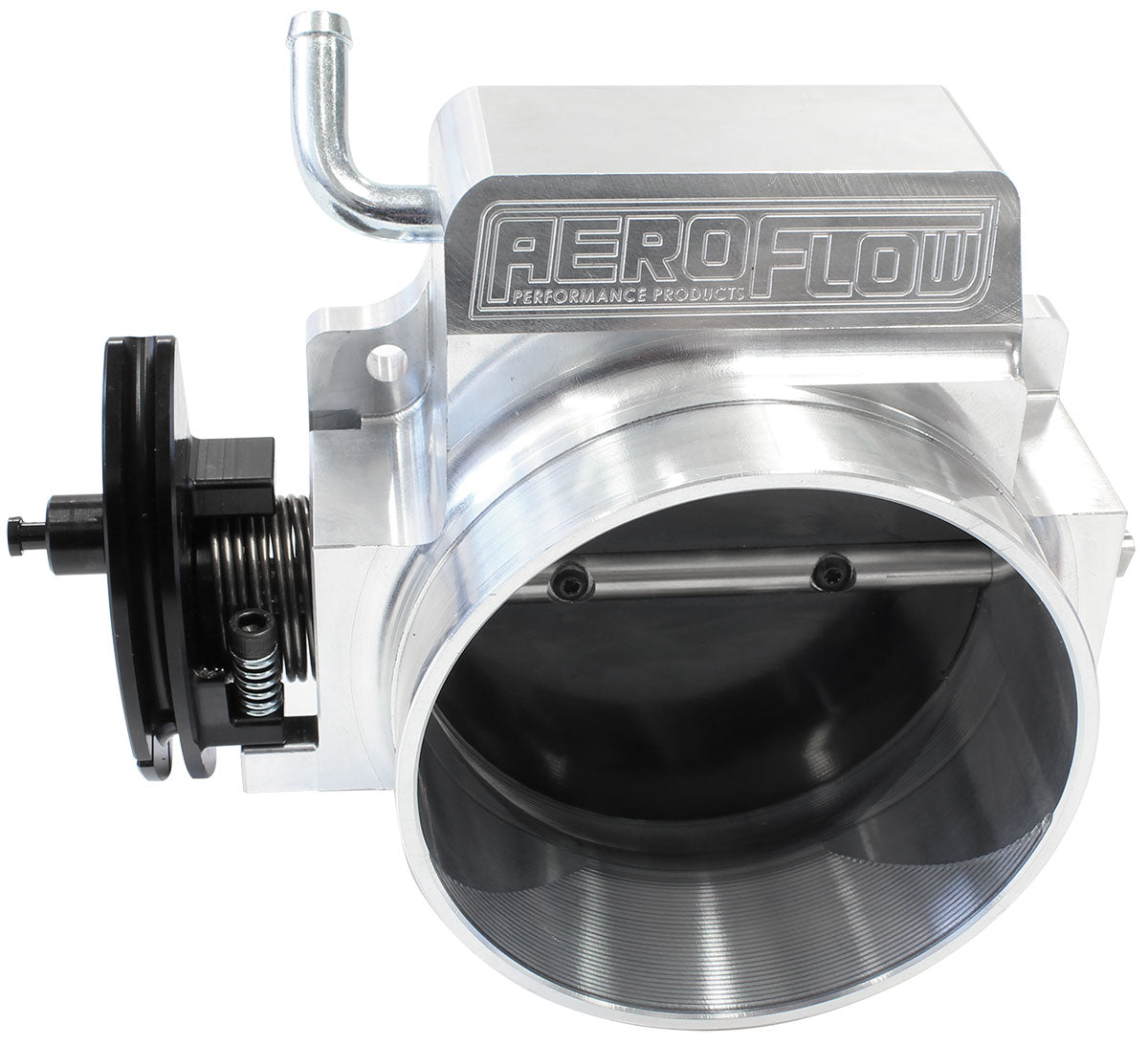 GM LS 102mm Throttle Body Natural Uses Std Idle & TPS AF64-2070 - Aeroflow