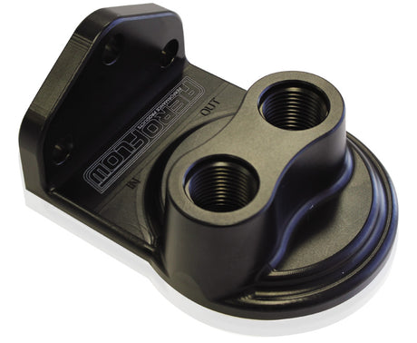 Remote Filter Head Top Entry -8 ORB Ports 3/4" Filter Threa AF64-2075 - Aeroflow