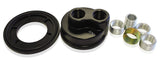 Billet Remote Block Adapter. Suit 2-1/2"- 3-1/4 Filter. Uni AF64-2076 - Aeroflow