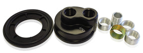 Billet Remote Block Adapter. Suit 2-1/2"- 3-1/4 Filter. Uni AF64-2076 - Aeroflow