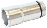 1.5" Radiator Hose Adapter Silver Short 2.75" Length Cvr AF64-2080S - Aeroflow