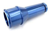 1.75" Radiator Hose Adapter Blue Long 4.5" Length Cvr AF64-2083 - Aeroflow