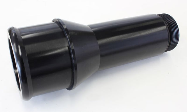 1.75" Radiator Hose Adapter Black Long 4.5" Length Cvr AF64-2083BLK - Aeroflow